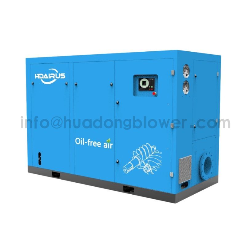 Permanent Magnet Variable Frequency Oil-free Screw Blower