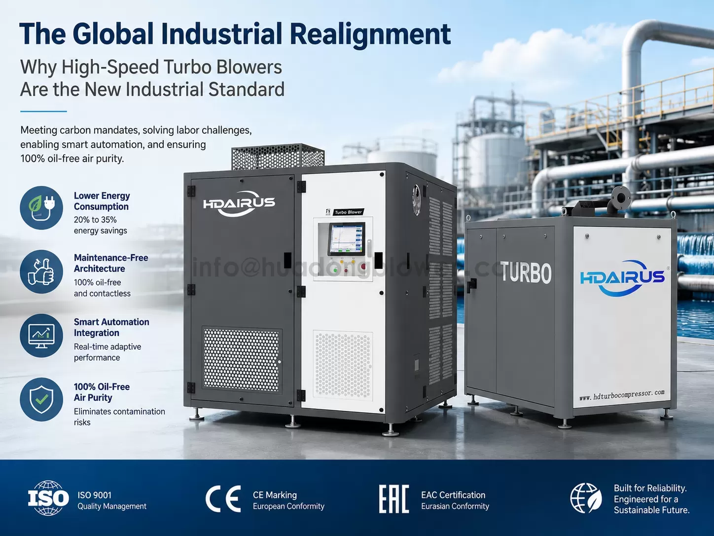 Why More Factories Are Switching to Turbo Blowers in 2026